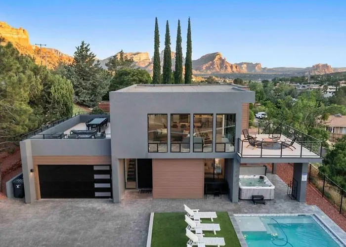 Ultimate Uptown With Epic Views Heated Pool And Hottub * Sedona