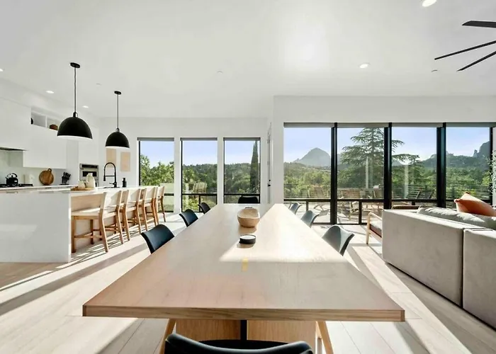 Ultimate Uptown With Epic Views Heated Pool And Hottub Sedona
